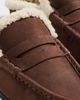 SIMKHAI SIMKHAI Dean Shearling Loafer Mules Cacao Ecru - 6