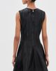 SIMKHAI SIMKHAI Delfie Mini Dress Coated Black - 3