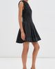 SIMKHAI SIMKHAI Delfie Mini Dress Coated Black - 4