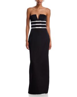 Simkhai Simkhai Delore Strapless Bustier Gown