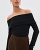 SIMKHAI SIMKHAI Delphia Wool Sweater Black - 2