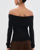 SIMKHAI SIMKHAI Delphia Wool Sweater Black - 3