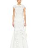 SIMKHAI SIMKHAI Eloisa Embroidered Midi Dress - 1