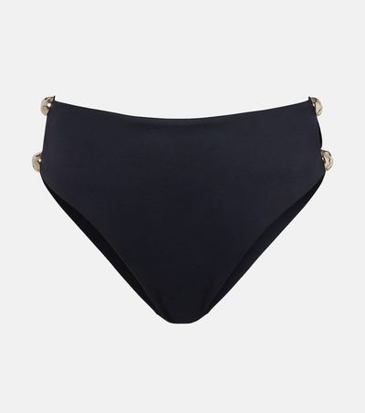 Simkhai Simkhai Embellished high-rise bikini bottoms