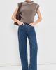 SIMKHAI SIMKHAI Embellished Joana Pulllover Birch Melange - 5