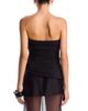 Simkhai Simkhai Emerson Ruched Taffeta Bustier Top - 3