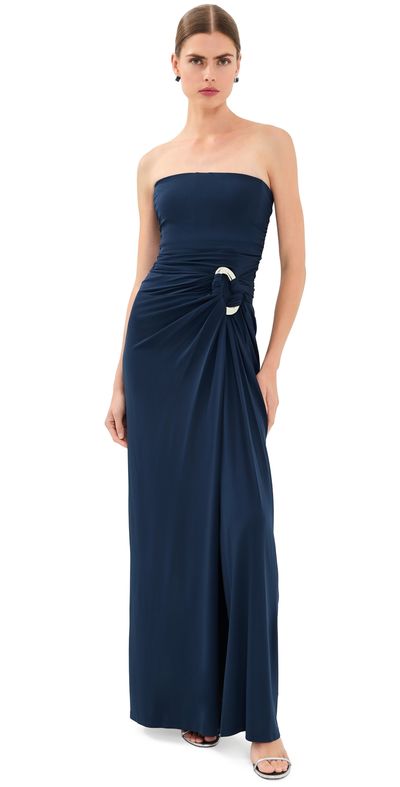 SIMKHAI SIMKHAI Emma Bustier Gown Midnight