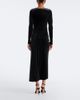 Simkhai Simkhai Ferrera gathered velvet midi dress - 5