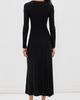 SIMKHAI SIMKHAI Ferrera Midi Dress Black - 3