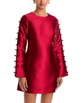 Simkhai Simkhai Fiora Bow Sleeve Mini Dress