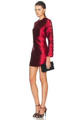 SIMKHAI SIMKHAI Fiora Long Sleeve Mini Dress