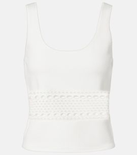 Simkhai Simkhai Fitzgerald open-knit tank top