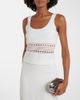 Simkhai Simkhai Fitzgerald open-knit tank top - 2