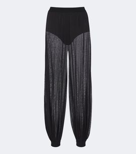 Simkhai Simkhai Flora sheer knit balloon pants