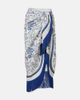 Simkhai Simkhai Fringed printed linen-blend beach cover-up - 1