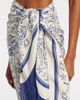 Simkhai Simkhai Fringed printed linen-blend beach cover-up - 3