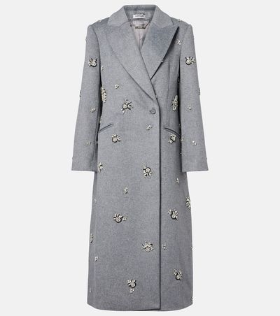 Simkhai Simkhai Gianni embellished wool-blend coat