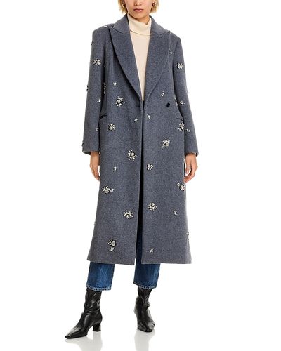 Simkhai Simkhai Gianni Rhinestone Embellished Coat