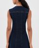 SIMKHAI SIMKHAI Hanley Denim Mini Dress Indigo Rinse - 3
