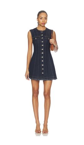 SIMKHAI SIMKHAI Hanley Sleeveless Mini Dress