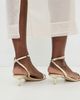 SIMKHAI SIMKHAI Hannah Leather Sandals Golden Haze - 5