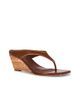 SIMKHAI SIMKHAI Hazel Leather Thong Wedge - 2