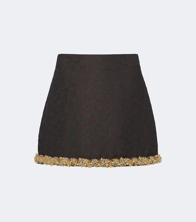 Simkhai Simkhai Idina embellished jacquard miniskirt