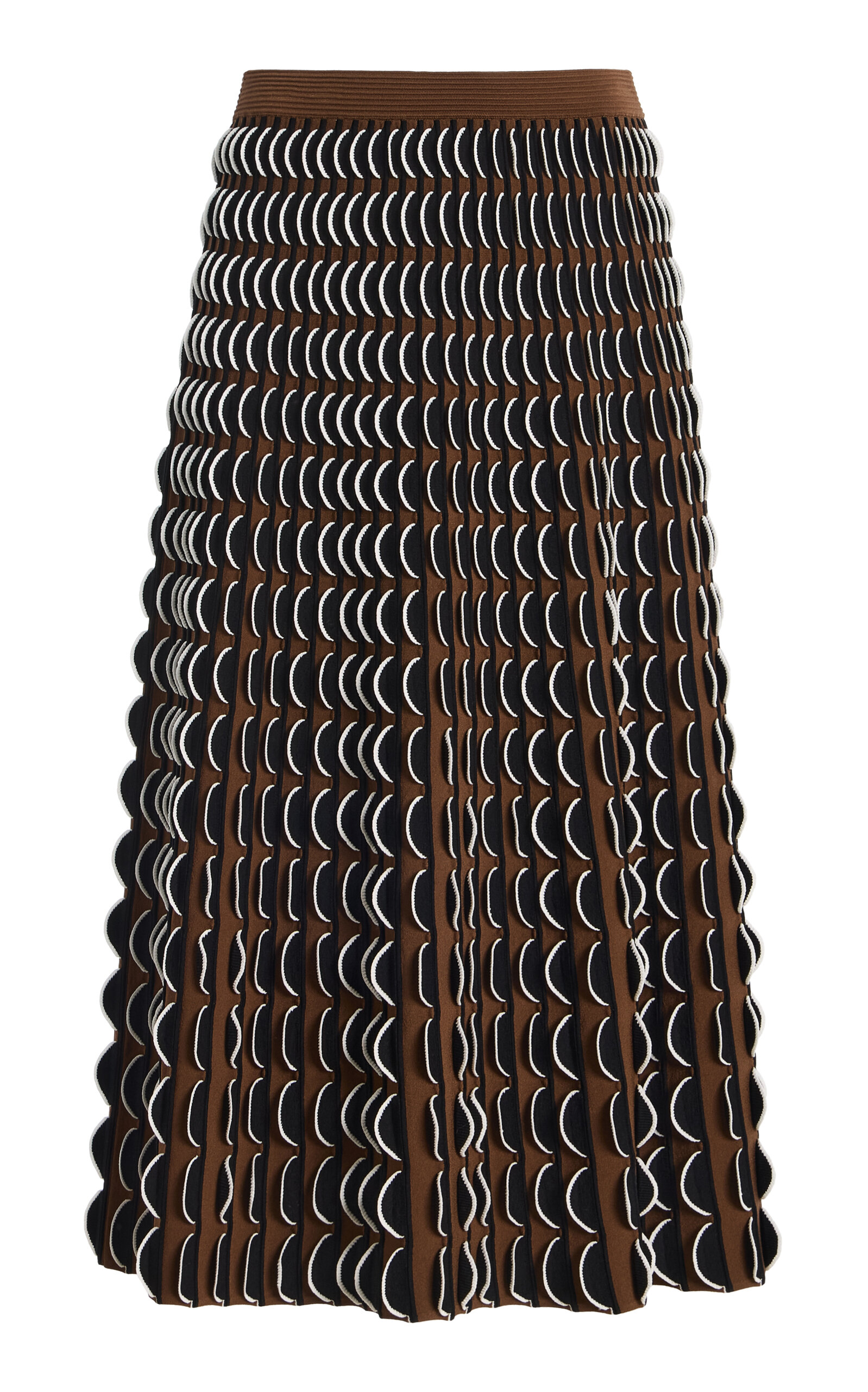SIMKHAI SIMKHAI Ike Textured Midi Skirt