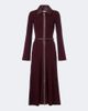 Simkhai Simkhai Ismelle belted ribbed-knit shirt dress - 1