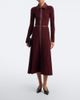 Simkhai Simkhai Ismelle belted ribbed-knit shirt dress - 2