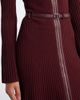 Simkhai Simkhai Ismelle belted ribbed-knit shirt dress - 4