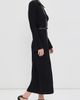 SIMKHAI SIMKHAI Ismelle Collared Midi Dress Black - 4