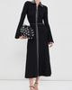 SIMKHAI SIMKHAI Ismelle Collared Midi Dress Black - 5