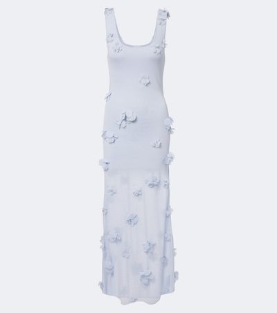 Simkhai Simkhai Ivi floral-appliqué gown