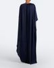 Simkhai Simkhai Izel asymmetric caped satin gown - 5
