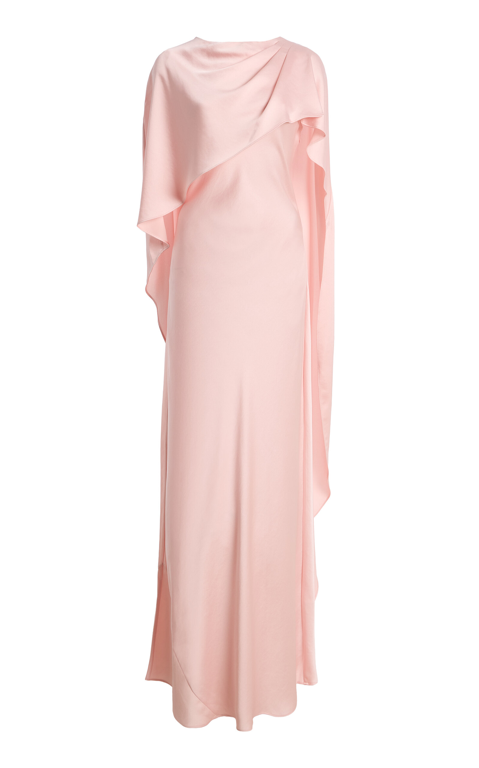SIMKHAI SIMKHAI Izel Crepe Cape Gown