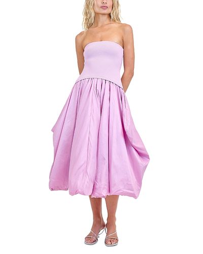 knee length dresses for ladies Izzy Dress – Dress the Population main image 1