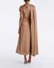 Simkhai Simkhai Jacka caped satin midi dress - 5