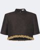 Simkhai Simkhai Jalen embellished jacquard crop top - 1
