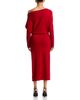 Simkhai Simkhai Janese Cotton & Cashmere Off-the-Shoulder Dress - 4
