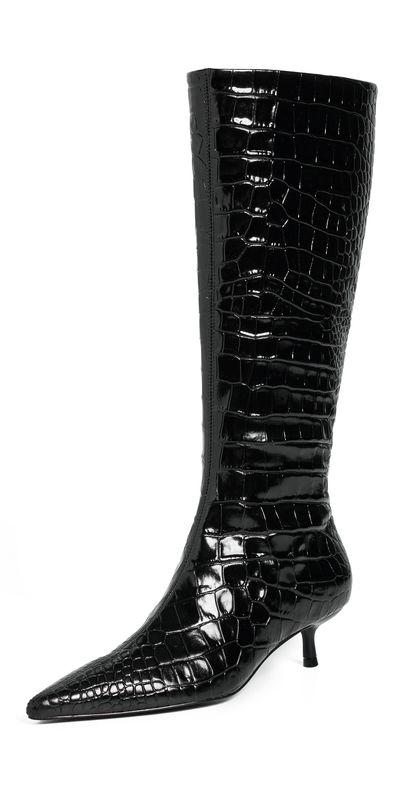 SIMKHAI SIMKHAI Janine Knee High Boots Black