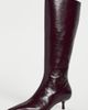 SIMKHAI SIMKHAI Janine Knee High Leather Boots Fig - 2