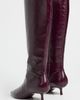 SIMKHAI SIMKHAI Janine Knee High Leather Boots Fig - 4