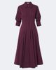 Simkhai Simkhai Jazz pleated cotton poplin shirt dress - 1