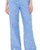 SIMKHAI SIMKHAI Jemma Wide Leg Pants French Blue Stripe - 1