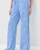 SIMKHAI SIMKHAI Jemma Wide Leg Pants French Blue Stripe - 2