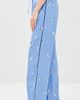 SIMKHAI SIMKHAI Jemma Wide Leg Pants French Blue Stripe - 4