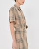 SIMKHAI SIMKHAI Jensen Wrap Dress Rattan Plaid - 4