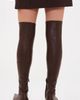 SIMKHAI SIMKHAI Joni Stretch Leather Over-The-Knee Boots Cacao - 4
