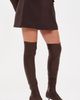 SIMKHAI SIMKHAI Joni Stretch Leather Over-The-Knee Boots Cacao - 5